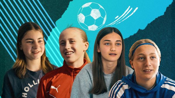 Kicken wie ein Mädchen