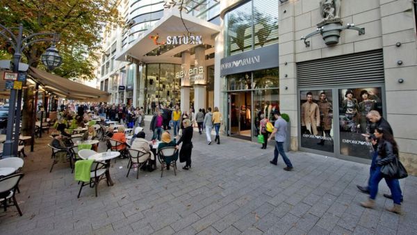 Champs-Élysées vom Rhein - Die Kö in Düsseldorf