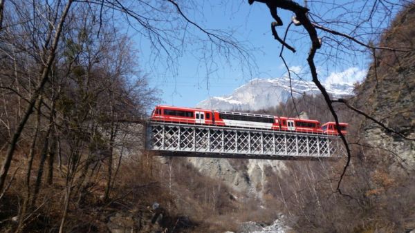 Mit dem Zug zum Mont Blanc