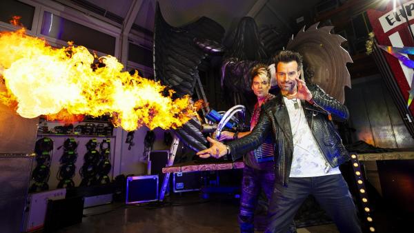 Backstage Ehrlich Brothers Backstage Ehrlich Brothers