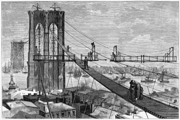 Die Erbauer der Brooklyn Bridge