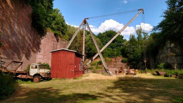 Ein Holzkran für Michelnau