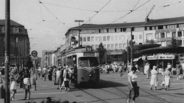 Kassels älteste Straßenbahnlinie