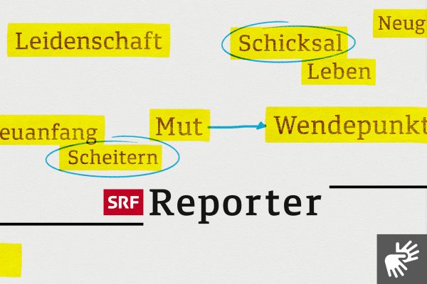 Reporter in Gebärdensprache